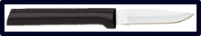 2 1/2 "  Paring Knife by Rada Cutlery - Black SS Resin Handle*