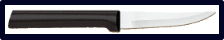 3 1/4"  Paring Knife by Rada Cutlery - Black SS Resin Handle*