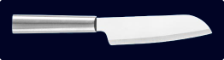 4 3/4" Cook's Knife by Rada Cutlery - Brushed Aluminum Handle