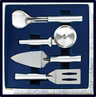 4 Pc. Ultimate Utensil   Gift Set by Rada Cutlery - Brushed Aluminum