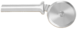 3" Pizza Cutter by Rada Cutlery - Brushed Aluminum Handle