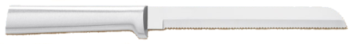 6" Bread Slicing Knife by Rada Cutlery - Brushed Aluminum Handle